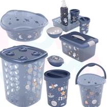 Kit higiene,Lixeira,Saboneteira,Balde,Bacia,cesto ,Caixa Org. Astronauta Plasutil Kit higiene,Lixeira,Saboneteira,Balde,Bacia,cesto ,Caixa Org. Astronauta Plasutil