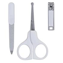 Kit Higiene Manicure Cuidados 3 Pçs Cortador Lixa Tesoura Kit Higiene Manicure Cuidados 3 Pçs Cortador Lixa Tesoura