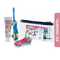 Kit Higiene Oral Infantil KIN Carro