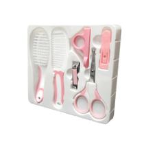 Kit Higiene Pais&Filhos +0m Feminino Branco/Rosa 7160