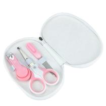Kit Higiene Para Bebê 3 Pçs Com Nécessaire Rosa - Pimpolho