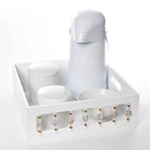 Kit Higiene Pedra Bege Quarto Bebê Menina Menino Kit Higiene Pedra Bege Quarto Bebê Menina Menino