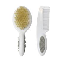 Kit Higiene Pente e Escova Smart Cinza - Clingo