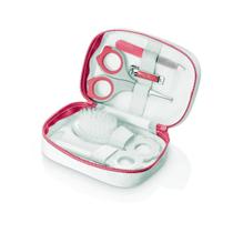 Kit Higiene Pente/Escova e Manicure Rosa Multikids Baby - BB098 Kit Higiene Pente/Escova e Manicure Rosa Multikids Baby - BB098