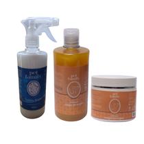 Kit Higiene Pet Family Magia Do Argan +Abrilhantador Pelo