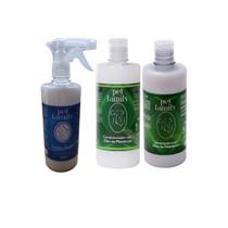 Kit Higiene Pet Family Oleo De Melaleuca +Abrilhantador Pelo