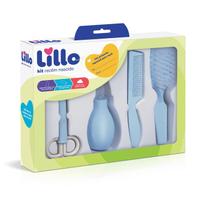 Kit Higiene Recem Nascido Azul Lillo