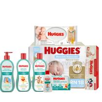 Kit Higiene Recém Nascido Huggies completo 8 itens para bebê Kit Higiene Recém Nascido Huggies completo 8 itens para bebê