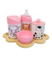 Kit Higiene Safari Sortido c/bandeja nuvem Kit Higiene Safari Sortido c/bandeja nuvem