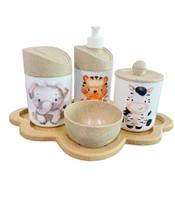 Kit Higiene Safari Sortido c/bandeja nuvem