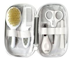 Kit Higiene Travel Infantil 9 Peças Com Estojo Clingo