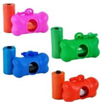 Kit Higiênico Cata Caca, Suporte e Refil, Elo Imports, Pet, Cão, Cachorro, Gato cores Kit Higiênico Cata Caca, Suporte e Refil, Elo Imports, Pet, Cão, Cachorro, Gato cores