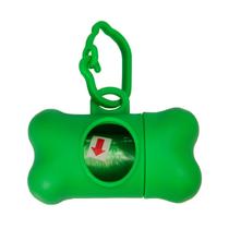 Kit Higiênico Para Cachorro Cata Caca Com Refil - Verde