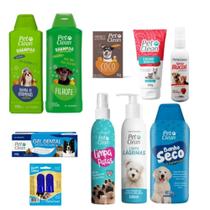 Kit Higienico Para Cachorros E Gatos Pet Clean 10 Produtos