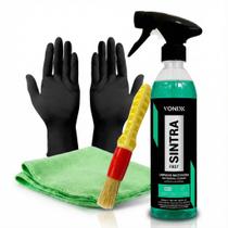 Kit Higienização Automotiva Bancos e Painel Sintra Fast Vonixx Completo