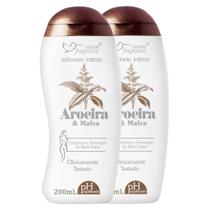 Kit Higienização Íntima Feminina: Sabonete Aroeira & Malva (2 unidades)
