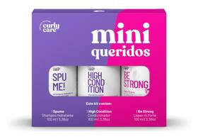 Kit Higienizacao - Spume 100ml + High condition 100ml + Be Strong 100ml - CURLY CARE