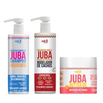 Kit Higienizando A Juba + Encaracolando A Juba + Juba Butter Oil - Widi Care