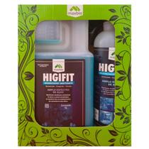 Kit higifit higienizador sanitizant amplo espectro 1l maxbio