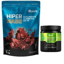Kit Hiper Mass 1kg Creatina 100gr G Suplementos Aumento de massa magra Kit Hiper Mass 1kg Creatina 100gr G Suplementos Aumento de massa magra