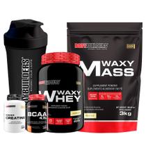 Kit Hipercalórico Waxy Mass 3Kg+ Waxy Whey 900G