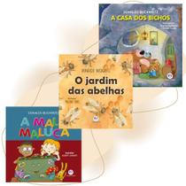 Kit Histórias Divertidas: O Jardim das Abelhas, A Mala Maluca e A Casa dos Bichos