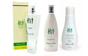 Kit hit 100ml desod. spray 115ml e emulsao hidratante 245g lacqua di fiori
