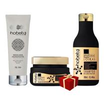 Kit Hobety Cronograma SOS Loiras + Máscara hidratante 240g Kit Hobety Cronograma SOS Loiras + Máscara hidratante 240g
