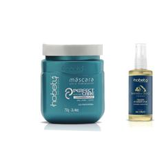 Kit Hobety Máscara Perfect Care750 gr + Finalizador Fios de ouro 60ml Kit Hobety Máscara Perfect Care750 gr + Finalizador Fios de ouro 60ml