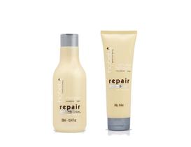 Kit Hobety Repair Line - Shampoo 300 Ml + Emulsao 240 G Kit Hobety Repair Line - Shampoo 300 Ml + Emulsao 240 G