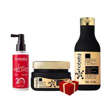 Kit Hobety SOS Loira Sha Masc 300g+ Liso Imediato Mini 110ml