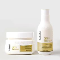 Kit hobety sos loiras shampoo + máscara 2x300ml