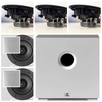 Kit Home 5.1 AAT - 3 cxs NQ6 A100 + 2 NQ6100 + Subwoofer