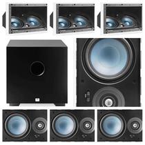 Kit Home 7.1 AAT - 3 cxs LCR A100 + 4cxs LRE100 + Sub Cube 8