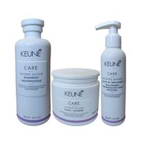 Kit Home Care Blonde Savior Shampoo Mascara Leave in Keune Kit Home Care Blonde Savior Shampoo Mascara Leave in Keune