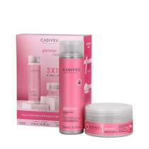 Kit Home Care Cadiveu Essentials Glamour Shampoo e Máscara (2 produtos)