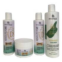 Kit Home Care Com Extrato De Bambu Com Ativador De Cachos Kit Home Care Com Extrato De Bambu Com Ativador De Cachos