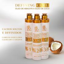 Kit Home Care Defining Curl Reconstrutor Profissional Paris 300ml (3 Passos)