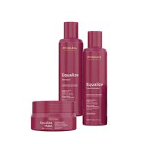 Kit Home Care Equalize Shampoo + Condicionador + Máscara ProHall Professional