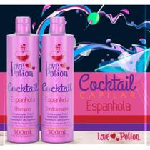 Kit home care espanhola nutrição - shampoo + condicionador 500ml love potion