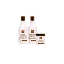 Kit Home Care Extrato De Mandioca Hboni 3*500ml