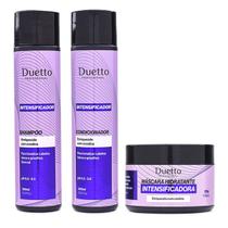 Kit Home Care Intensificador - Cabelos Loiros E Grisalhos Duetto