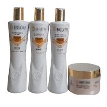 Kit Home Care Mandioca Evolution 300ml Kit Home Care Mandioca Evolution 300ml