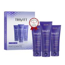 Kit Home Care Matizante com Hidratação Trivitt - 03 Produtos Kit Home Care Matizante com Hidratação Trivitt - 03 Produtos