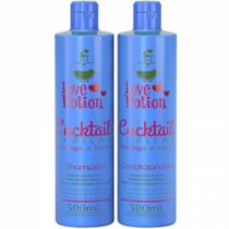 Kit home care morango e menta cocktail - shampoo e condicionador 500ml - love potion Kit home care morango e menta cocktail - shampoo e condicionador 500ml - love potion