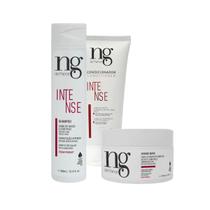 Kit Home Care NG de France Shampoo Hidratação Intensa + Condicionador + Máscara Intense Kit Home Care NG de France Shampoo Hidratação Intensa + Condicionador + Máscara Intense
