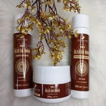 Kit home Care Óleo da Índia Amla Glamour Hair 3x1 300 ml Kit home Care Óleo da Índia Amla Glamour Hair 3x1 300 ml