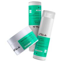 Kit Home Care Protein Let Mebe Shampoo Condicionador Máscara Kit Home Care Protein Let Mebe Shampoo Condicionador Máscara