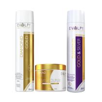 Kit home care reparação total diamond gold - evolpy liss