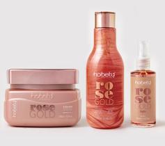 Kit home care rose gold 3 produtos Kit home care rose gold 3 produtos